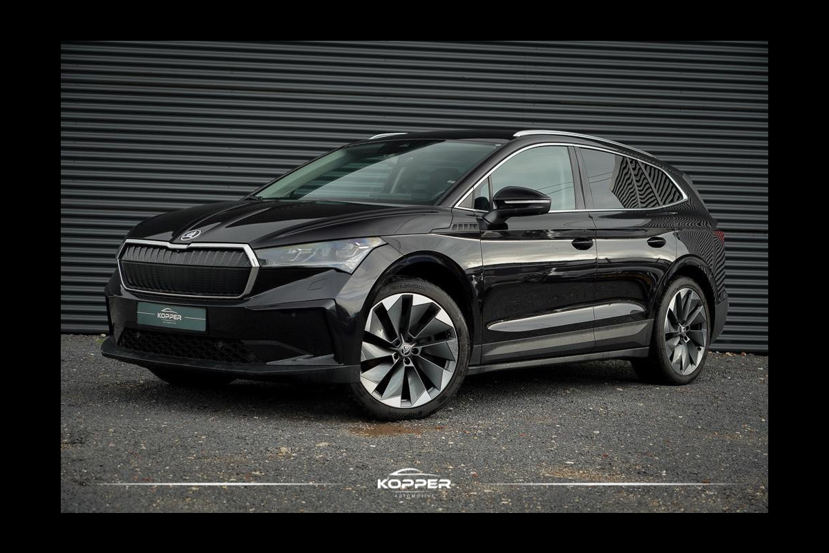 Škoda ENYAQ iV 80 / Comfort Pack / Leder / 21'' / Warmtepomp / Adaptive Cruise / Incl BTW