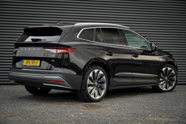 Škoda ENYAQ iV 80 / Comfort Pack / Leder / 21'' / Warmtepomp / Adaptive Cruise / Incl BTW