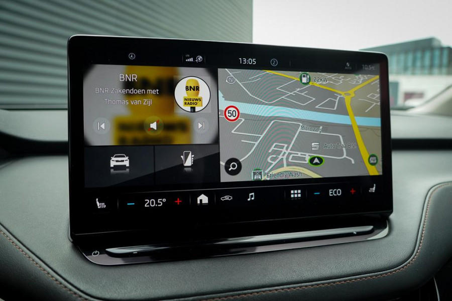 Škoda ENYAQ iV 80 / Comfort Pack / Leder / 21'' / Warmtepomp / Adaptive Cruise / Incl BTW