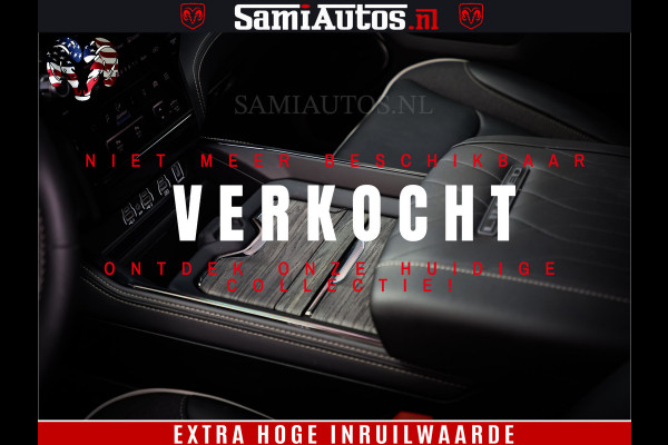 Dodge Ram 1500 Limited Night High Output 540HP 706Nm | Massage + Full Option | De Meest Luxe en Volle Pick-Up in zijn Klasse | Comfortabele Dubbele Cabine met Royale 5 Zitplaatsen | BPM vrij | Nu Leverbaar uit Voorraad | Voorraad Nr 2293 - 7688