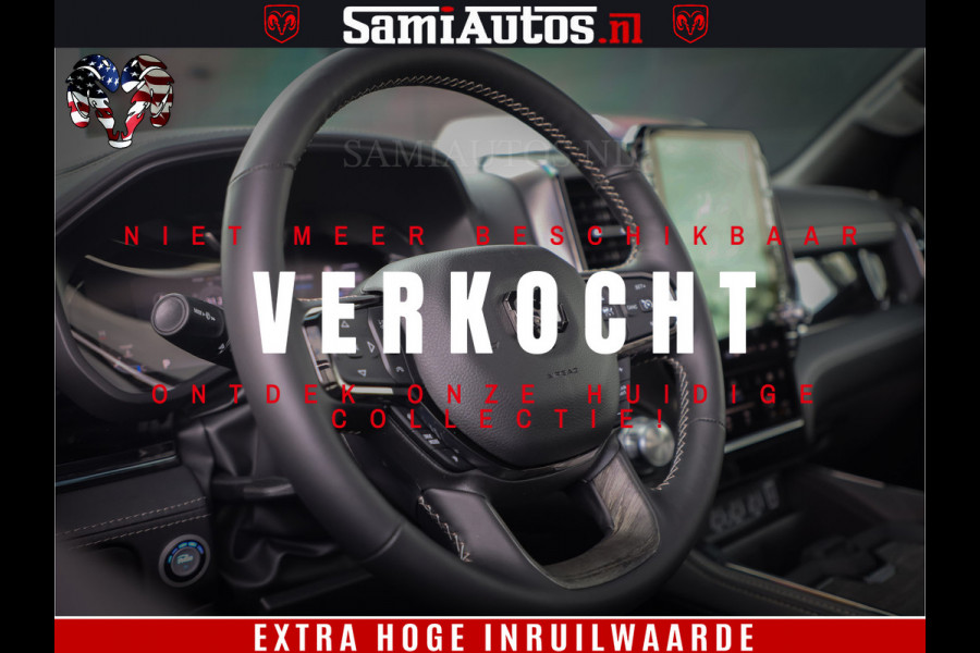 Dodge Ram 1500 Limited Night High Output 540HP 706Nm | Massage + Full Option | De Meest Luxe en Volle Pick-Up in zijn Klasse | Comfortabele Dubbele Cabine met Royale 5 Zitplaatsen | BPM vrij | Nu Leverbaar uit Voorraad | Voorraad Nr 2293 - 7688
