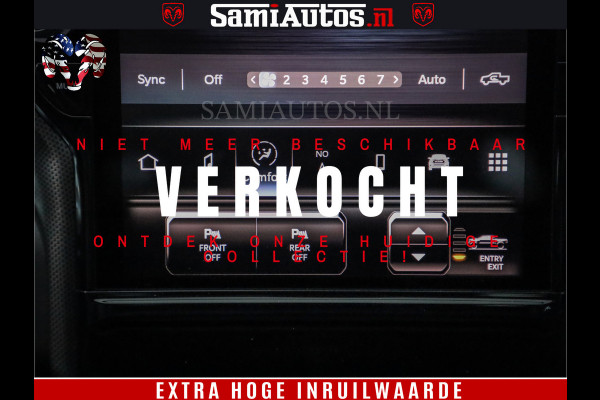 Dodge Ram 1500 Limited Night High Output 540HP 706Nm | Massage + Full Option | De Meest Luxe en Volle Pick-Up in zijn Klasse | Comfortabele Dubbele Cabine met Royale 5 Zitplaatsen | BPM vrij | Nu Leverbaar uit Voorraad | Voorraad Nr 2293 - 7688