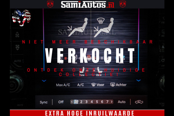 Dodge Ram 1500 Limited Night High Output 540HP 706Nm | Massage + Full Option | De Meest Luxe en Volle Pick-Up in zijn Klasse | Comfortabele Dubbele Cabine met Royale 5 Zitplaatsen | BPM vrij | Nu Leverbaar uit Voorraad | Voorraad Nr 2293 - 7688