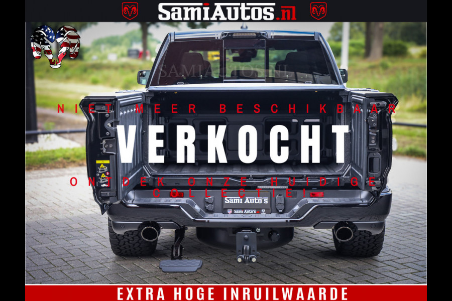 Dodge Ram 1500 Limited Night High Output 540HP 706Nm | Massage + Full Option | De Meest Luxe en Volle Pick-Up in zijn Klasse | Comfortabele Dubbele Cabine met Royale 5 Zitplaatsen | BPM vrij | Nu Leverbaar uit Voorraad | Voorraad Nr 2293 - 7688