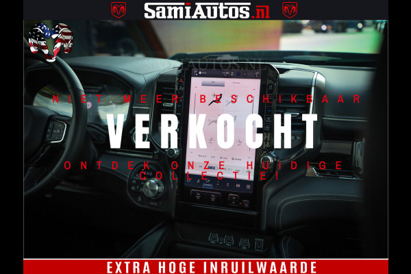 Dodge Ram 1500 Limited Night High Output 540HP 706Nm | Massage + Full Option | De Meest Luxe en Volle Pick-Up in zijn Klasse | Comfortabele Dubbele Cabine met Royale 5 Zitplaatsen | BPM vrij | Nu Leverbaar uit Voorraad | Voorraad Nr 2293 - 7688