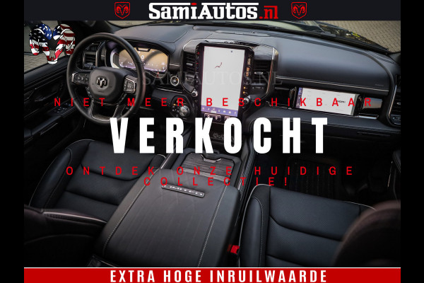 Dodge Ram 1500 Limited Night High Output 540HP 706Nm | Massage + Full Option | De Meest Luxe en Volle Pick-Up in zijn Klasse | Comfortabele Dubbele Cabine met Royale 5 Zitplaatsen | BPM vrij | Nu Leverbaar uit Voorraad | Voorraad Nr 2350 - 5181