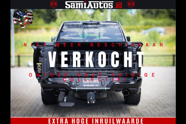 Dodge Ram 1500 Limited Night High Output 540HP 706Nm | Massage + Full Option | De Meest Luxe en Volle Pick-Up in zijn Klasse | Comfortabele Dubbele Cabine met Royale 5 Zitplaatsen | BPM vrij | Nu Leverbaar uit Voorraad | Voorraad Nr 2350 - 5181