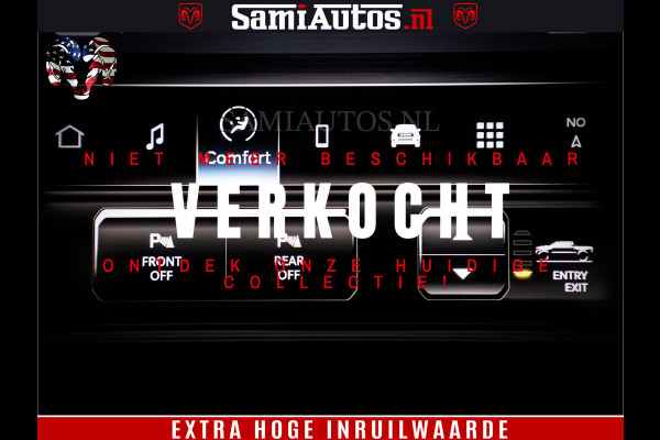 Dodge Ram 1500 Limited Night High Output 540HP 706Nm | Massage + Full Option | De Meest Luxe en Volle Pick-Up in zijn Klasse | Comfortabele Dubbele Cabine met Royale 5 Zitplaatsen | BPM vrij | Nu Leverbaar uit Voorraad | Voorraad Nr 2350 - 5181