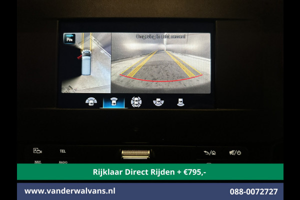 Mercedes-Benz Sprinter 317 CDI 170pk L3H2 Euro6 *Rijklaar Direct Rijden* Airco | 360 graden Camera | Navigatie | Apple Carplay | Android Auto | Cruisec Chauffeursstoel, Stoelverwarming, Parkeersensoren, Bijrijdersbank