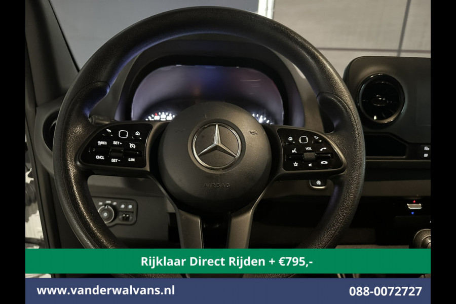 Mercedes-Benz Sprinter 317 CDI 170pk L3H2 Euro6 *Rijklaar Direct Rijden* Airco | 360 graden Camera | Navigatie | Apple Carplay | Android Auto | Cruisec Chauffeursstoel, Stoelverwarming, Parkeersensoren, Bijrijdersbank