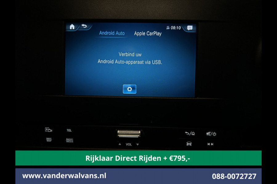 Mercedes-Benz Sprinter 317 CDI 170pk L3H2 Euro6 *Rijklaar Direct Rijden* Airco | 360 graden Camera | Navigatie | Apple Carplay | Android Auto | Cruisec Chauffeursstoel, Stoelverwarming, Parkeersensoren, Bijrijdersbank