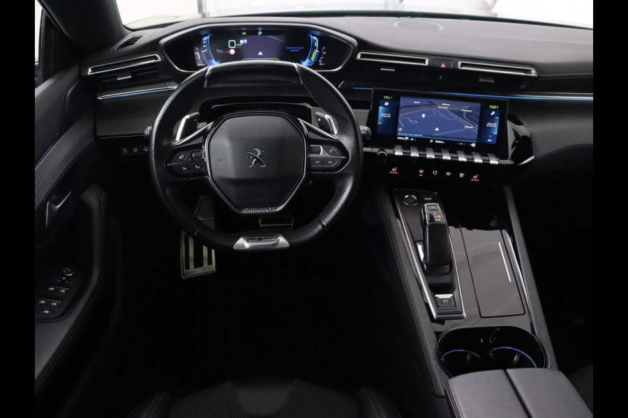 Peugeot 508 1.6 HYbrid GT | Stoelverwarming | Adaptive cruise | Camera | Carplay | Half leder | Keyless | Navigatie | Full LED | Sfeerverlichting | Digital Cockpit | PHEV | Plug In