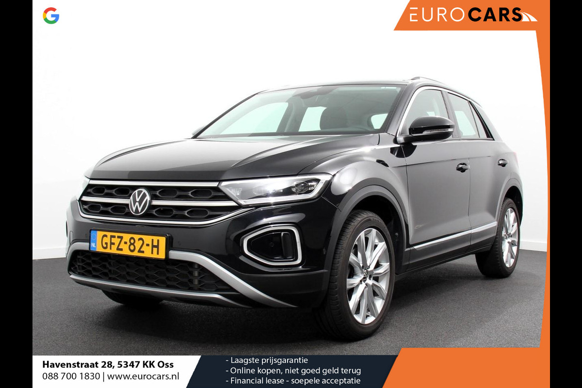 Volkswagen T-Roc 1.5 TSI 150pk DSG Style Plus | Navigatie | Apple Carplay/Android Auto | Parkeersensoren | Camera | Adaptive Cruise Control | Blind Spot Assist | Stoel- en stuurverwarming | Elektrische achterklep | Ledverlichting | Climate Control