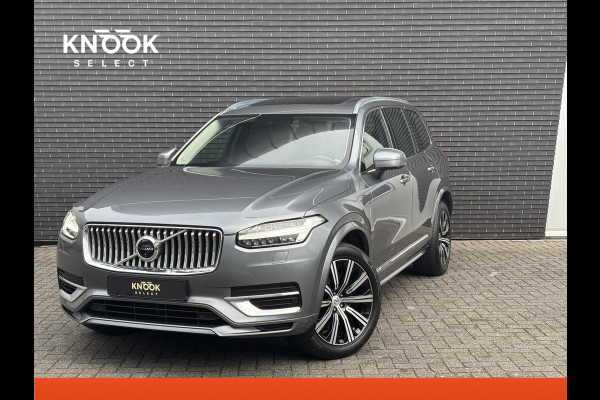 Volvo XC90 2.0 T8 Twin Engine AWD Inscription Automaat / 7 Persoons / Panoramadak / Harman Kardon / Comfortstoelen / Trekhaak / 20 Inch / Stoelverwarming / Achteruitrijcamera / LED / Elektrisch Verstelbare Stoelen