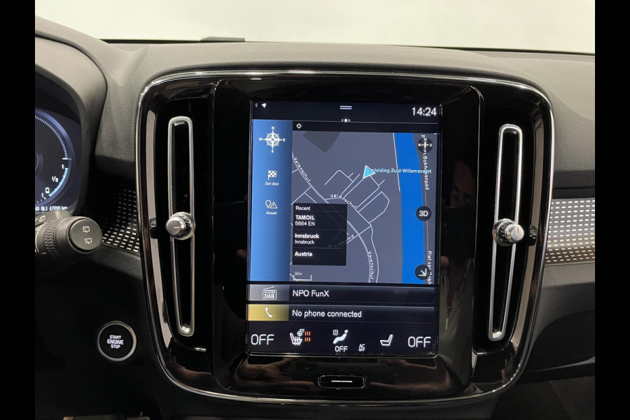 Volvo XC40 1.5 T5 262pk Recharge R-Design Navigatie Apple Carplay/ Android Auto Camera Parkeersensoren Cruise Control Stoelverwarming Full Led Virtual Cockpit Climate Control Lichtmetalen velgen