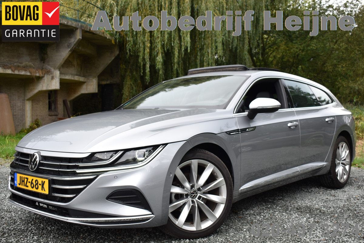 Volkswagen Arteon Shooting Brake eHYBRID 218PK DSG ELEGANCE BUSINESS+ LEDER/VIRTUAL/PANORAMADAK