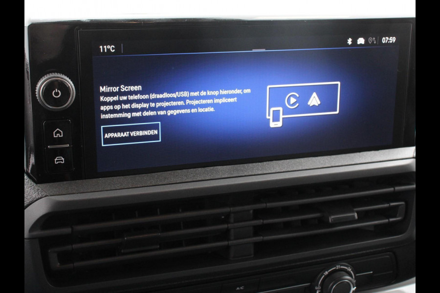 Opel Vivaro 2.0 BlueHDi 180 S&S L3 Automaat Apple Carplay /  Android Auto Parkeersensoren V+A Trekhaak Camera Navigatie Cruise Control LED koplampen houten afwerking laadruimte