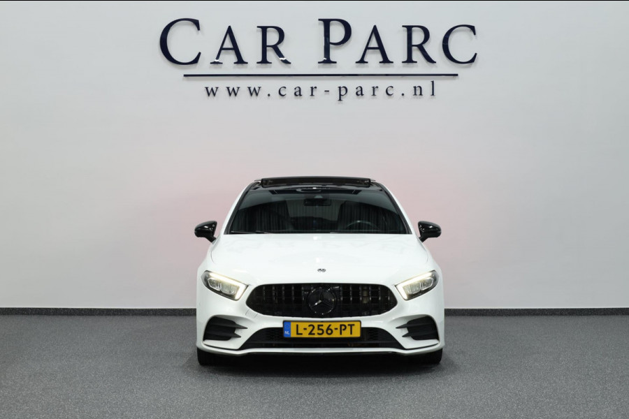 Mercedes-Benz A-Klasse 200 / 45 AMG LED/VIRTUAL/SFEER/PANO/HALF LEDER+S.VERWARMING/LMV/360 CAM/LINE/ACC/ECC/12 MDN GARANTIE!