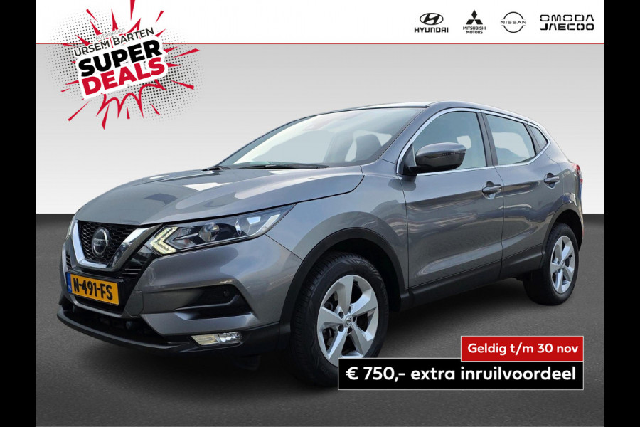Nissan QASHQAI 1.3 DIG-T N-Connecta | automaat | 160PK | navigatie | stoelverwarming | Trekhaak | Cruise control |