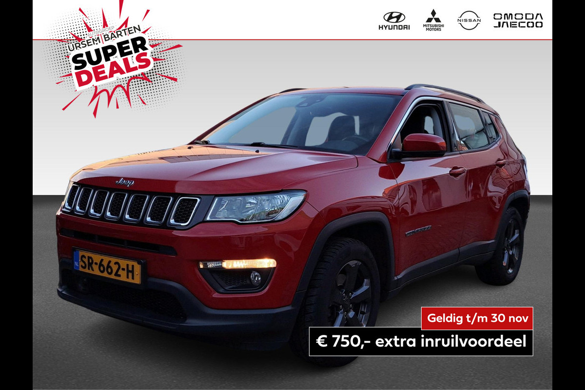 Jeep Compass 1.4 MultiAir Longitude Incl. Trekhaak | Cruise control | Climate control | Achteruitrijcamera