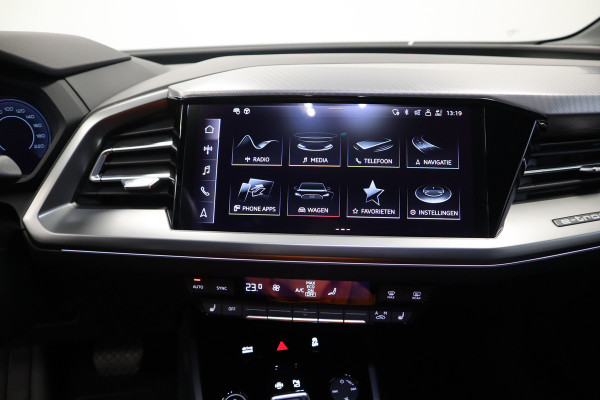 Audi Q4 Sportback e-tron 45 Advanced edition 82 kWh Adapt. cruise stoelverw Camera Elec. achterklep 24 maanden garantie mogelijk (*vraag naar de voorwaarden)