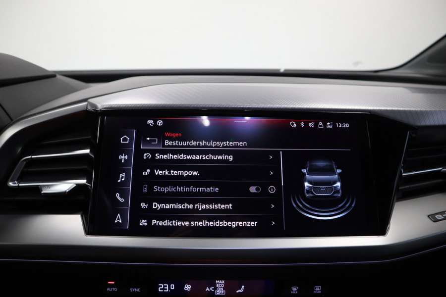 Audi Q4 Sportback e-tron 45 Advanced edition 82 kWh Adapt. cruise stoelverw Camera Elec. achterklep 24 maanden garantie mogelijk (*vraag naar de voorwaarden)