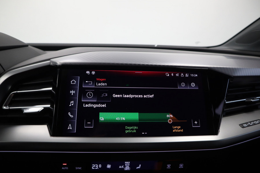 Audi Q4 Sportback e-tron 45 Advanced edition 82 kWh Adapt. cruise stoelverw Camera Elec. achterklep 24 maanden garantie mogelijk (*vraag naar de voorwaarden)