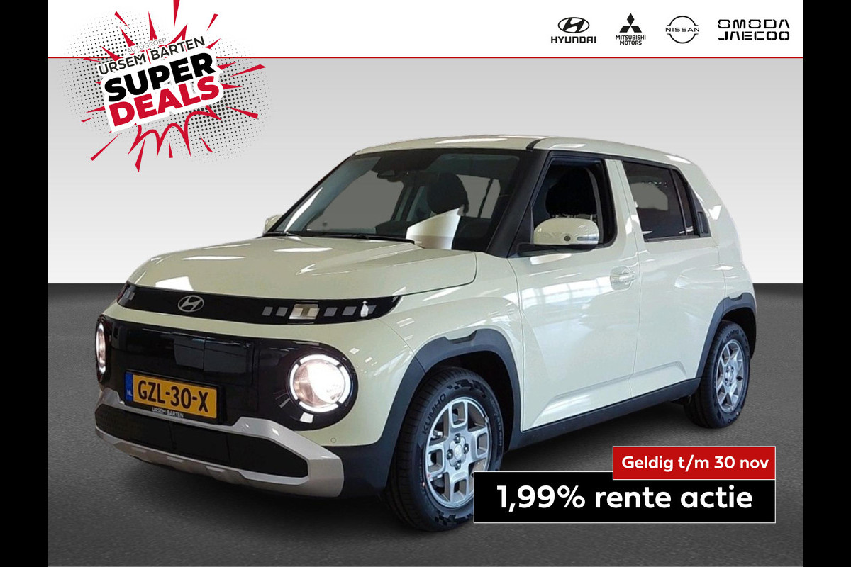 Hyundai Inster Pulse 49 kWh | Navigatie | Achteruitrijcamera | Carplay/Androidauto | 370km WLTP |