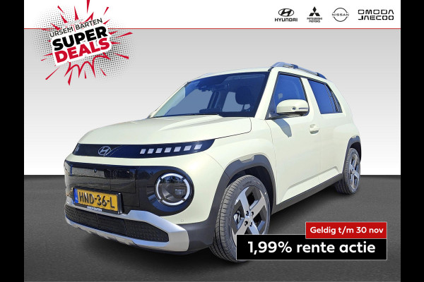 Hyundai Inster Evolve Sky Plus 49 kWh | Schuif / kanteldak | Naviagatie | Stoel en Stuur verwarming