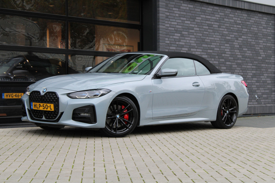 BMW 4 Serie Cabrio 430i | M-SPORT | LASER | MEMORY | AIRSCARF | STUURVERW | LEDER | CARPLAY | CAMERA |