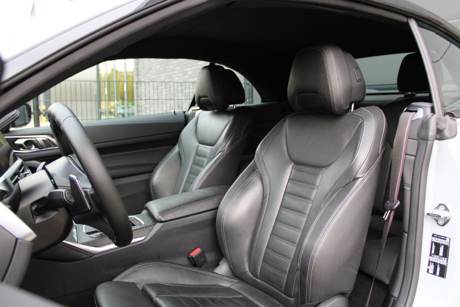 BMW 4 Serie Cabrio 430i | M-SPORT | LASER | MEMORY | AIRSCARF | STUURVERW | LEDER | CARPLAY | CAMERA |