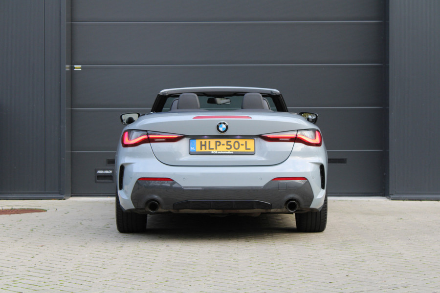 BMW 4 Serie Cabrio 430i | M-SPORT | LASER | MEMORY | AIRSCARF | STUURVERW | LEDER | CARPLAY | CAMERA |