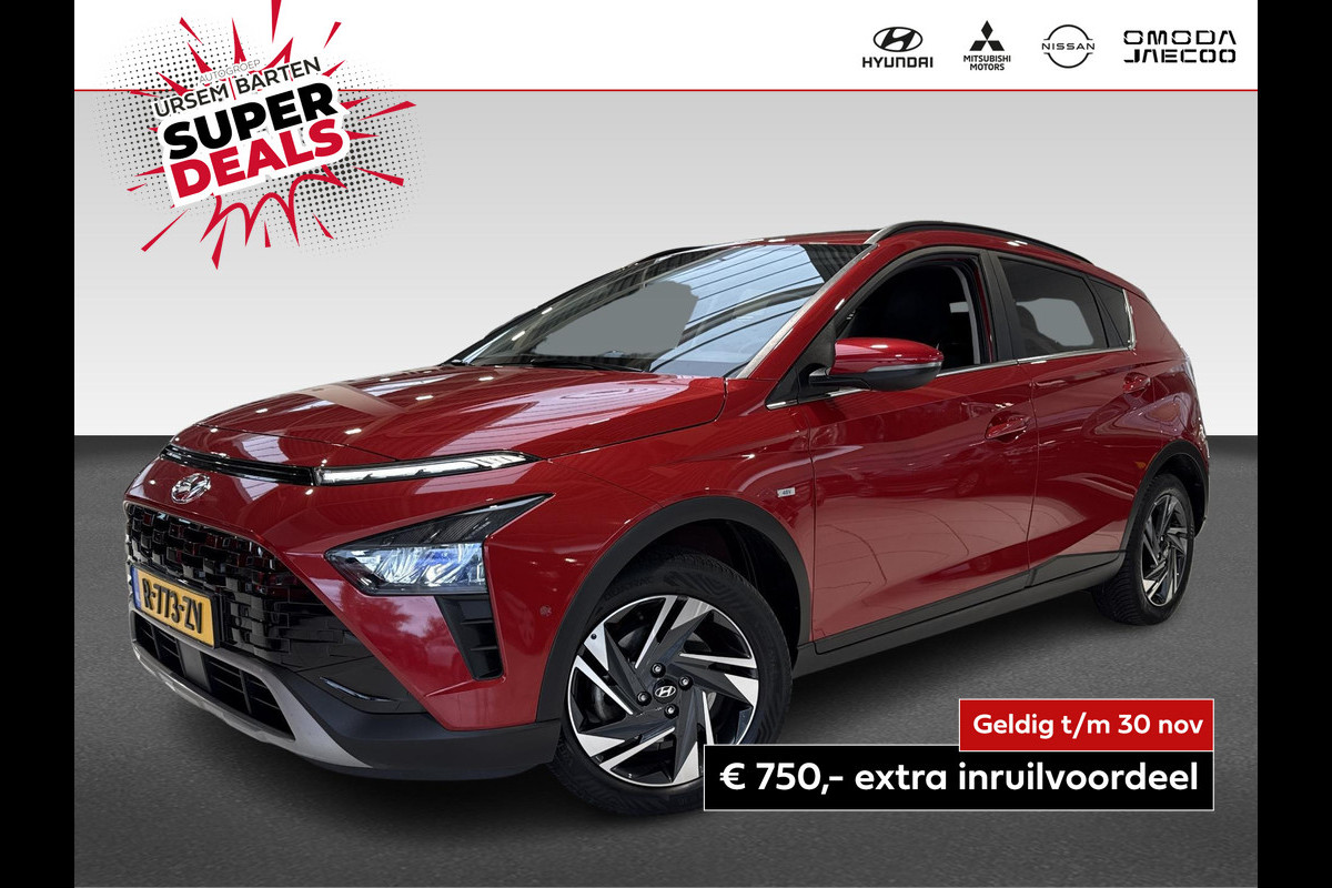 Hyundai Bayon 1.0 T-GDI Premium Sky | Stoel- & Stuurverwarming | Open dak