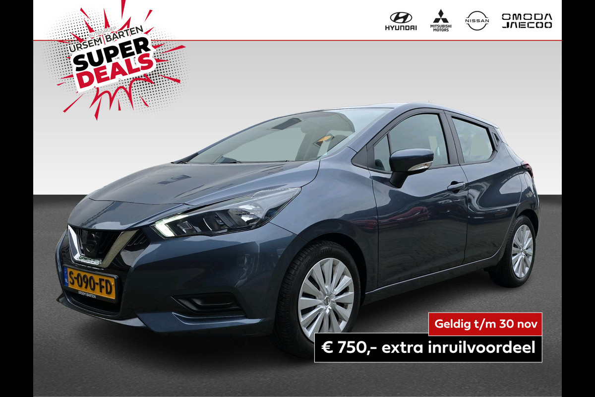 Nissan Micra 1.0 IG-T Acenta | Apple Carplay/Android Auto | Cruisecontrol | Airco |