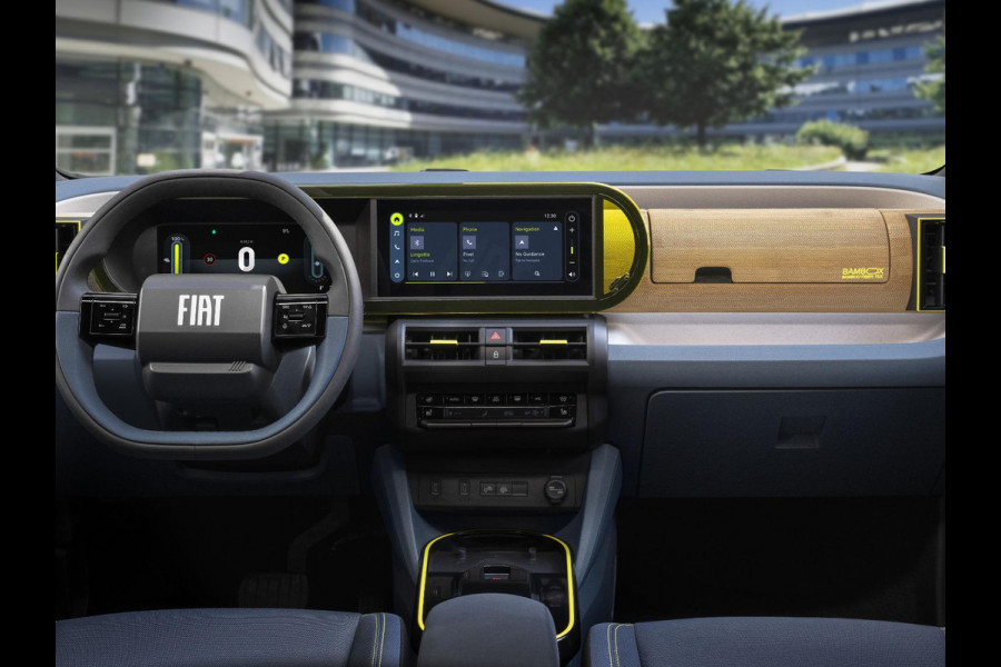 Fiat Grande Panda La Prima 44 kWh | Uit voorraad leverbaar | Clima | Cruise | Camera | Apple Carplay | 17" | Navi | Winter Pack
