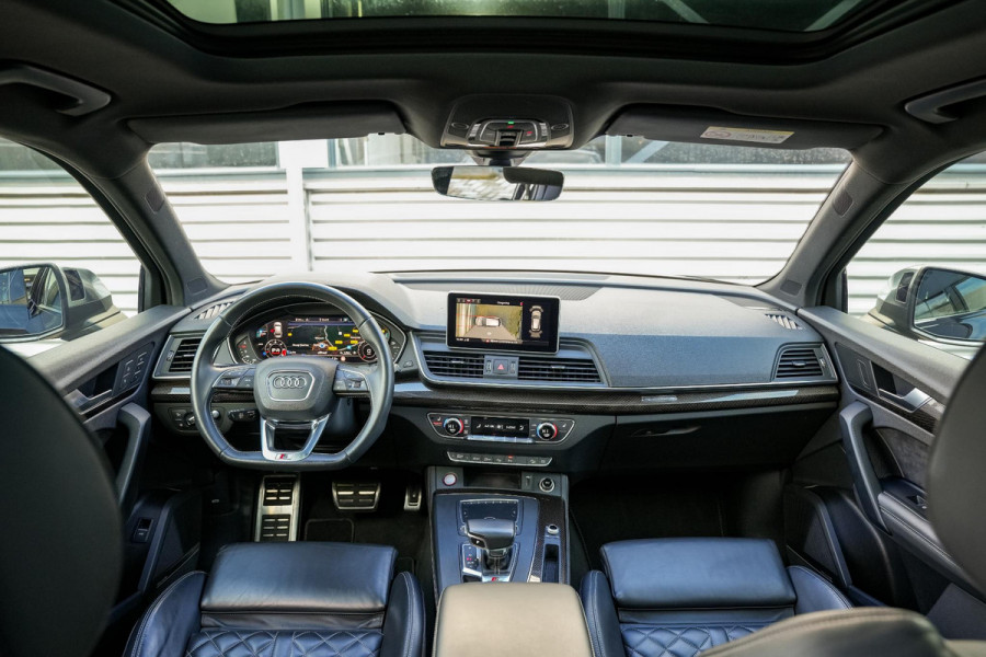 Audi Q5 3.0 TDI quattro SQ5 Panoramadak Luchtvering B&O Carbon Adapt. Cruise 360Cam Memory 21''LM