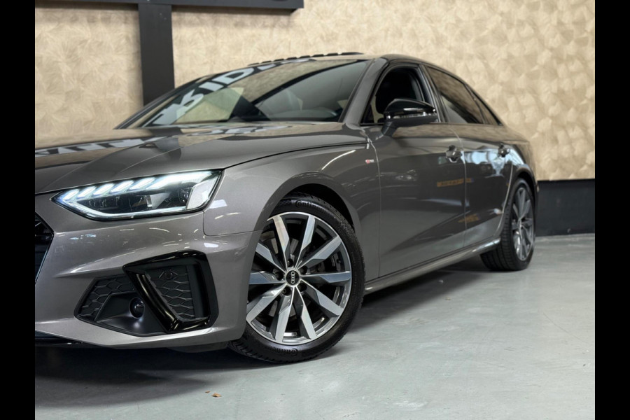 Audi A4 Limousine 35 TFSI S edition Competition 3 x S-line | NAP | Pano | Stoelverwarming | Sfeerverlichting | DAB | CarPlay