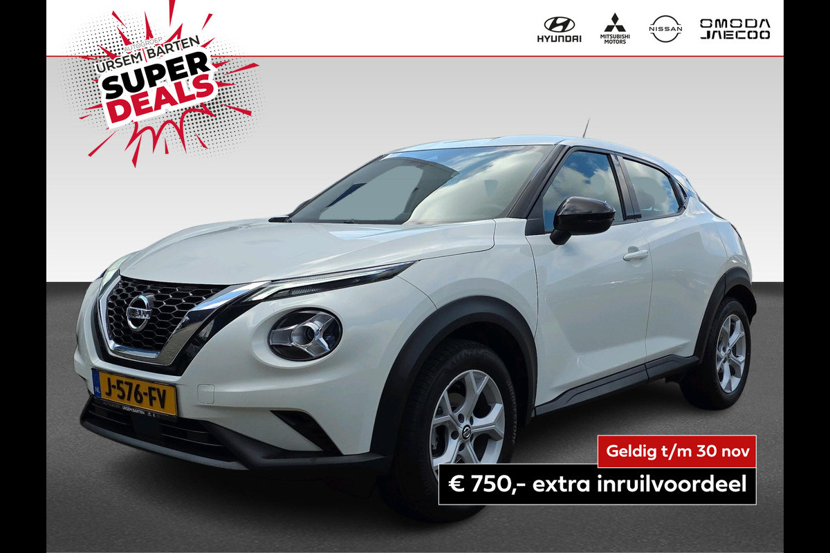 Nissan Juke 1.0 DIG-T Acenta Comfort pack | Automaat | Stoelverwarming | Trekhaak | Achteruitrijcamera |