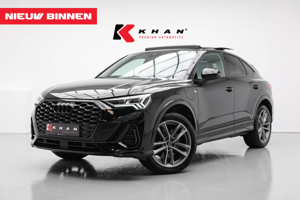 Audi Q3 Sportback 45 TFSI e 3x S-Line |Pano|Camera|Dodehoek|