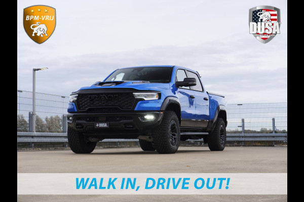 Dodge Ram | RHO | 3.0L Twin-Turbo I6 | 4x4 | Crew Cab | Black Edition | Panoramadak | 14,4-inch Touchscreen | Passenger Display | Getoonde accessoires zijn verkrijgbaar tegen meerprijs