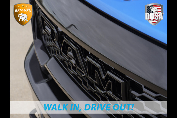 Dodge Ram | RHO | 3.0L Twin-Turbo I6 | 4x4 | Crew Cab | Black Edition | Panoramadak | 14,4-inch Touchscreen | Passenger Display | Getoonde accessoires zijn verkrijgbaar tegen meerprijs