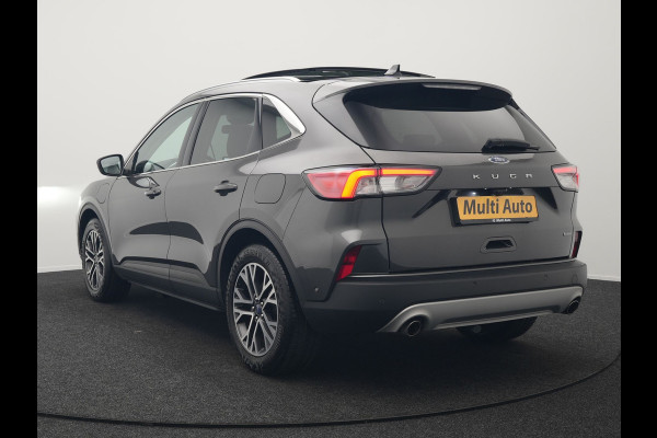 Ford Kuga 2.5 Titanium Plug In Hybrid 225pk Dealer O.H. PHEV | Panodak | Trekhaak Afneembaar | Adaptive Cruise | 360 Camera | Bang&Olufsen | Sportstoelen & Stuur Verwarmd | Keyless | Blis | Navigatie | DAB |