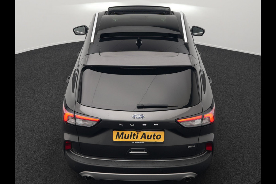Ford Kuga 2.5 Titanium Plug In Hybrid 225pk Dealer O.H. PHEV | Panodak | Trekhaak Afneembaar | Adaptive Cruise | 360 Camera | Bang&Olufsen | Sportstoelen & Stuur Verwarmd | Keyless | Blis | Navigatie | DAB |