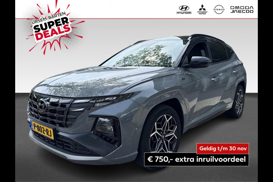 Hyundai Tucson 1.6 T-GDI PHEV N Line 4WD | zwart dak