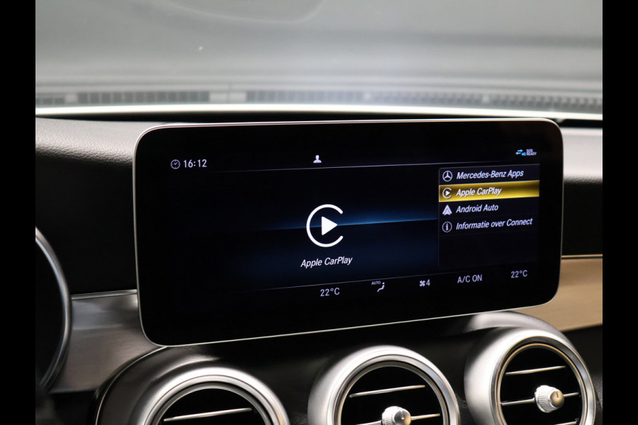 Mercedes-Benz C-Klasse Coupé 300 Sport Edition [SCHUIFKANTELDAK, PDC V+A, CAMERA 360, APPLE CARPLAY, ANDROID AUTO, CRUISE CONTROL, BURMESTER, STOELVERWARMING, FLIPPERS, NIEUWSTAAT]