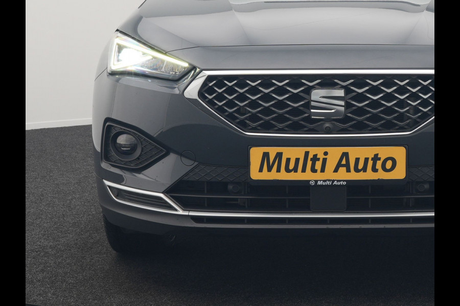 Seat Tarraco 1.4 TSI e-Hybrid Xcellence Plug In Hybrid 245pk Dealer O.H PHEV | Trekhaak Af Fabriek | Panodak | Adaptive Cruise | 360 Camera | Lederen Sportstoelen Memory & Verwarmd | Apple Carplay | Virtual | Stuur Verwarmd | Blis | Navigatie | DAB | 20"L.M |