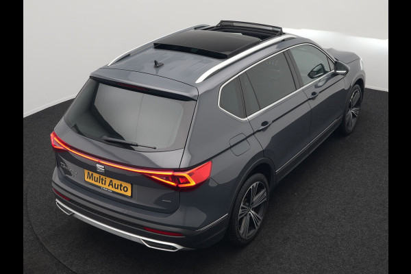 Seat Tarraco 1.4 TSI e-Hybrid Xcellence Plug In Hybrid 245pk Dealer O.H PHEV | Trekhaak Af Fabriek | Panodak | Adaptive Cruise | 360 Camera | Lederen Sportstoelen Memory & Verwarmd | Apple Carplay | Virtual | Stuur Verwarmd | Blis | Navigatie | DAB | 20"L.M |