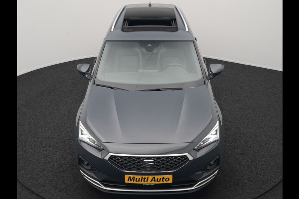 Seat Tarraco 1.4 TSI e-Hybrid Xcellence Plug In Hybrid 245pk Dealer O.H PHEV | Trekhaak Af Fabriek | Panodak | Adaptive Cruise | 360 Camera | Lederen Sportstoelen Memory & Verwarmd | Apple Carplay | Virtual | Stuur Verwarmd | Blis | Navigatie | DAB | 20"L.M |