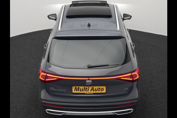 Seat Tarraco 1.4 TSI e-Hybrid Xcellence Plug In Hybrid 245pk Dealer O.H PHEV | Trekhaak Af Fabriek | Panodak | Adaptive Cruise | 360 Camera | Lederen Sportstoelen Memory & Verwarmd | Apple Carplay | Virtual | Stuur Verwarmd | Blis | Navigatie | DAB | 20"L.M |