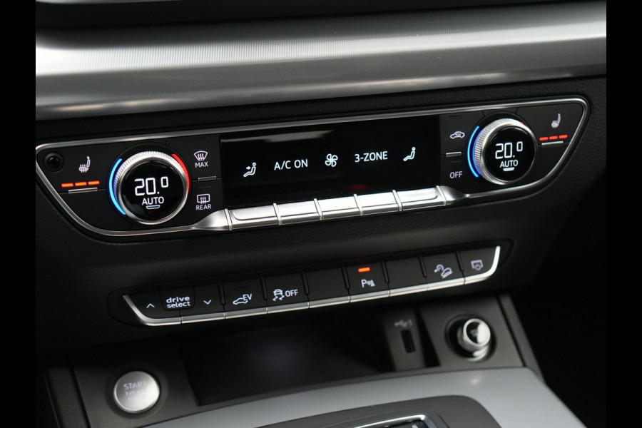 Audi Q5 50 TFSI e quattro S Line Plug In Hybrid 299pk Dealer O.H PHEV | Luchtvering | Trekhaak Af Fabriek | Adaptive Cruise | Camera | Virtual | Apple Carplay | Alcantara Sportstoelen Verwarmd | Keyless | Navigatie | DAB |